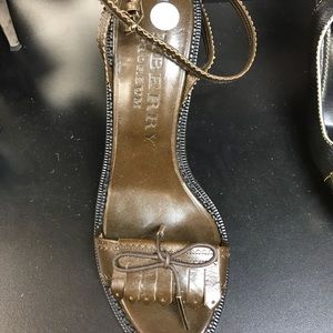 Burberry fringe Sandals